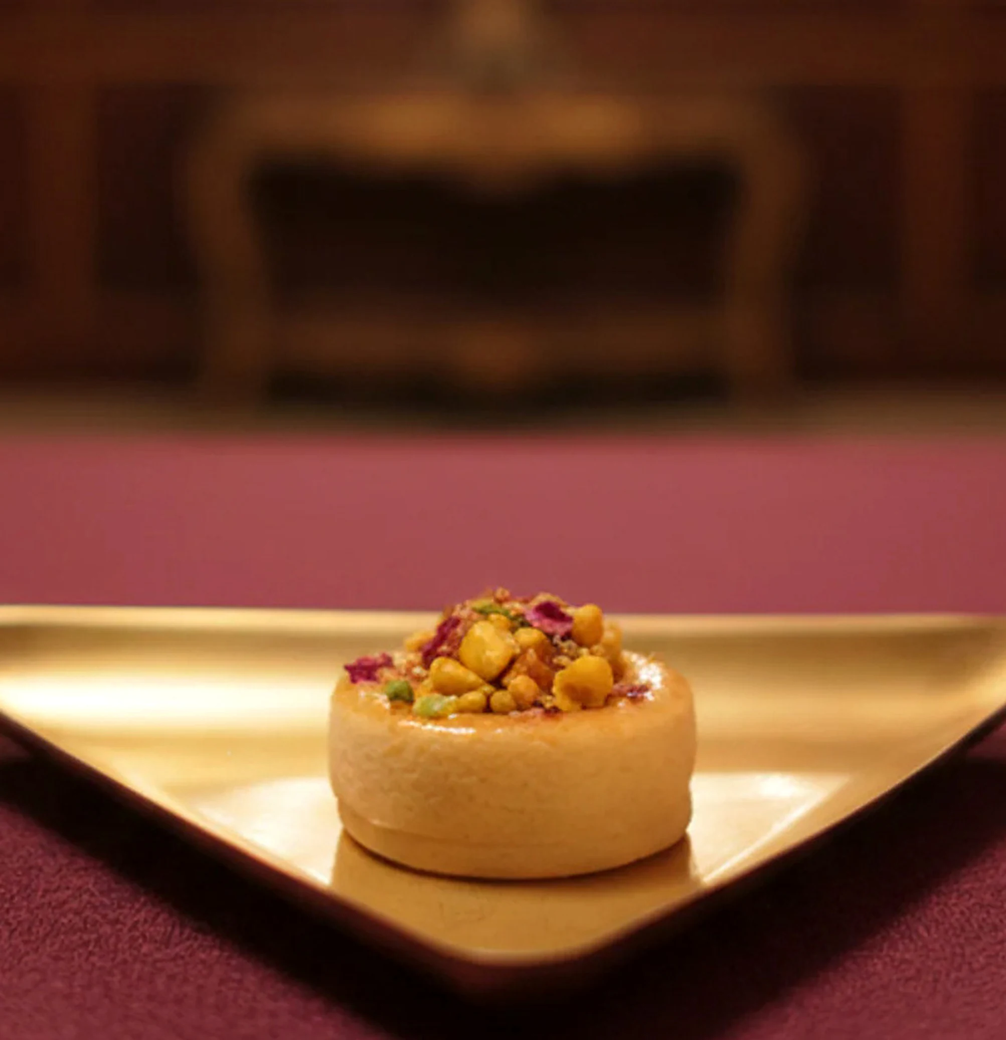 Baked Badam Bero — Fusion