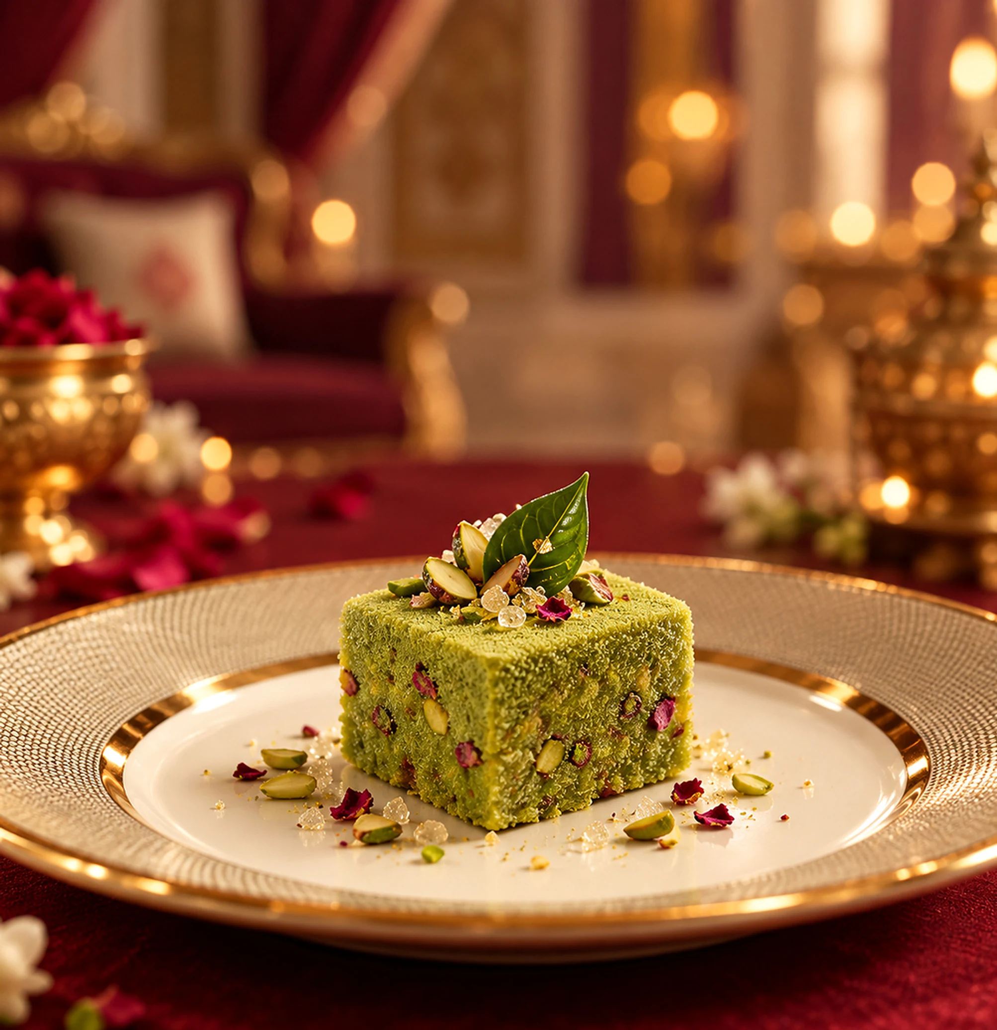 Paan Pistachio Velvet — Atelier Signatures